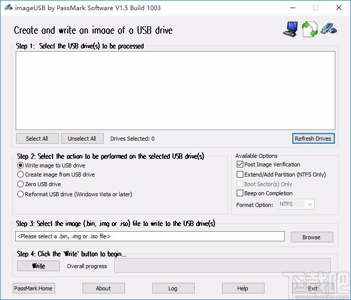 PassMark ImageUSB下载,U盘镜像制作工具,U盘镜像制作