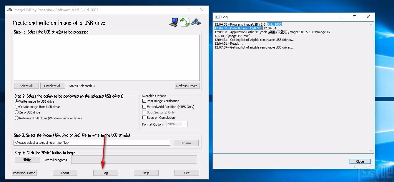PassMark ImageUSB下载,U盘镜像制作工具,U盘镜像制作